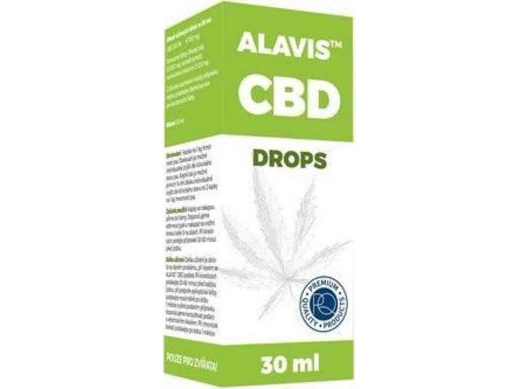Alavis CBD kapky 30 ml