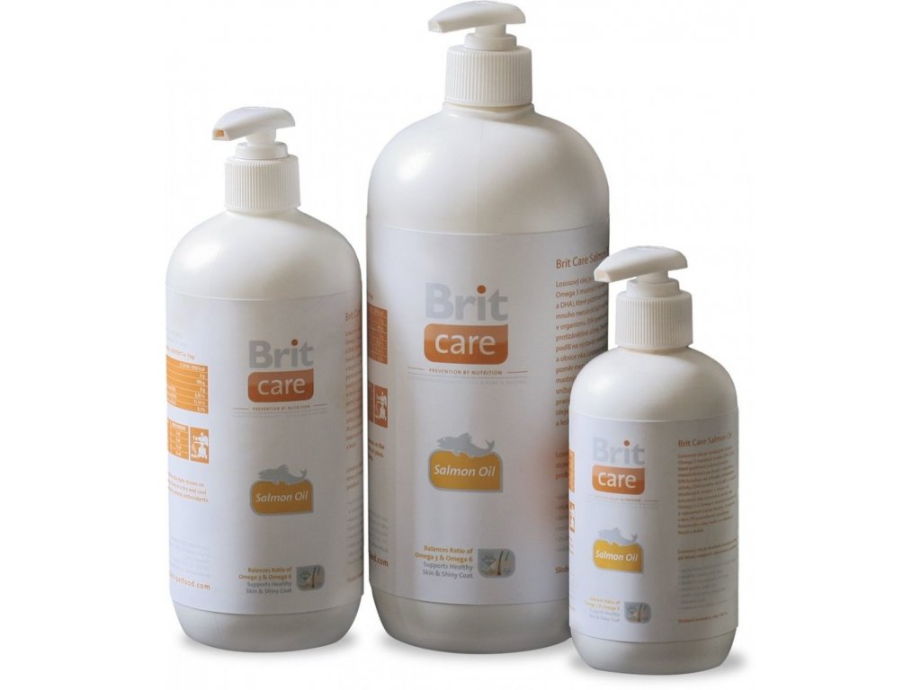 Brit Care Salmon Oil lososový olej 1000 ml