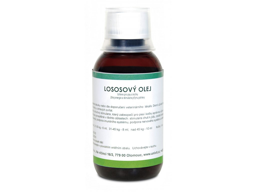 Lososový olej Univit 120 ml