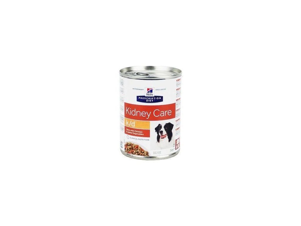 Hill's K/D Chicken&Vegetable stew konzerva 354g