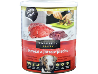 Topstein Hovězí s játry 800g