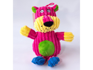 Tygřík růžový - pískací 27cm