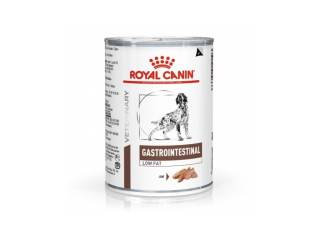 Royal Canin Veterinary Diet Dog Gastrointestinal Low Fat konzerva 410 g